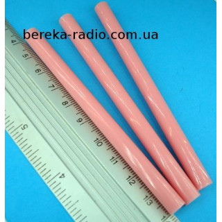 Клей пластиковий 7x100 mm розовий (1 шт)