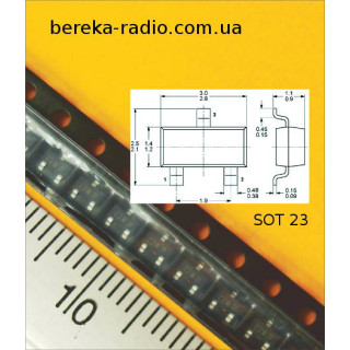 18V/0.5W BZX84C18V /SOT-23