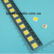 Світлодіод SMD5152 2.7-3.0V/150mA, тип B, білий, LG