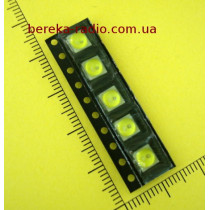 Світлодіод SMD 5050 ультрафіолетовий, 1W, 3.6-4.0V/250-300mA, тип А, 365-395nm
