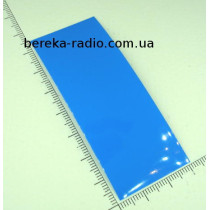 Термотрубка для ак. 18650 72x18.5mm синя