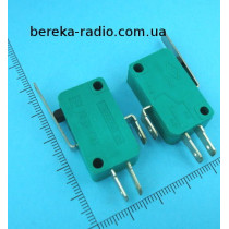 Мікровимикач MSW-02B з лапкою ON-(ON), 3 pin, 5A, 125/250VAC (KW3-OZ-2)
