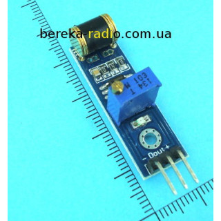 Датчик вібрації для Arduino 801S, Ucc=3.3-5V, TTL