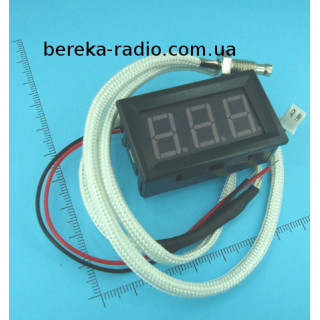 Термометр в корпусі 0.56`` червоний, -30 +800*C, DC12V, XH-B310 (48x29x23mm)