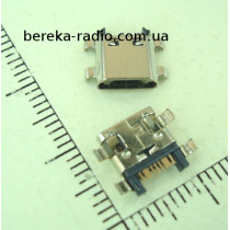 Гніздо micro USB B (№ 30), 7 pin, 4 виводи