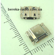 Гніздо micro USB B (№ 33), 7(11) pin, 4 виводи