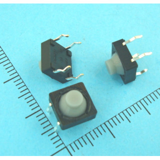 Тактова кнопка 4pin 8x8x5.0mm, шток 2.5mm, силіконова /China