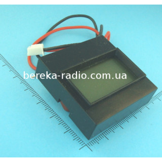 Вольтметр в корпусі AC 80 - 500V D91-20 з LCD інд. синя підсвітка, 30.5x20.5x12mm