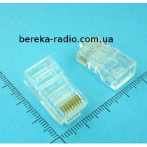 Штекер телефонний 8p8c (RJ-45), Hi quality