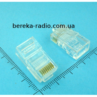 Штекер телефонний 8p8c (RJ-45), Hi quality