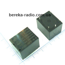 JQC-3FF-S-Z, 12VDC, 15A/250VAC (5 pin, один перемикаючий контакт), Tengfei