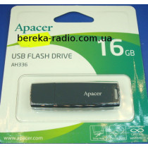 USB Flash 16GB Apacer AH336, USB 2.0, black