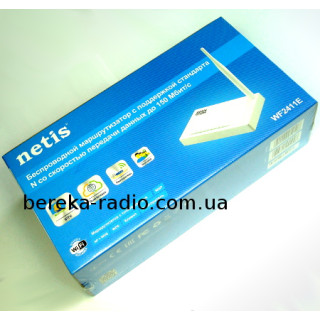 Безпровідний маршрутизатор Netis WF2411E (150 Mbps, 1-WANport, 4-LAN port, 802.11 b/g/n, VLAN/IPTV)