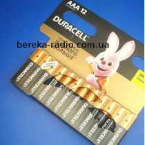 Батарея AAA/LR03 1.5V Duracell Basic