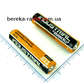 Батарея AAA/LR03 1.5V Duracell Industrial, без блістера (за 1 шт.)