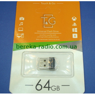 USB Flash 64GB T+G 010 Shorty, USB 2.0, mini
