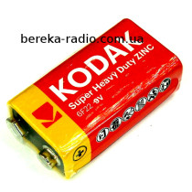 Батарея Крона 9V 6F22 Kodak, без блістеру