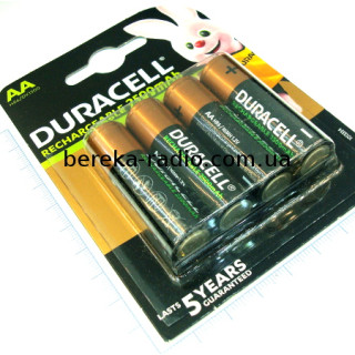 Акумулятор 1.2V, 2500mAh, AA/HR06, NI-MH, Duracell