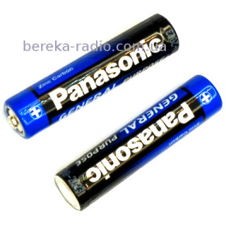 Батарея AAA/R03 1.5V Panasonic General Purpose, без блістера