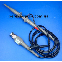 Щуп до осцилографа P6100 з дільником X10/X1, 100 MHz, кабель 100 см (до 10 МГц), 1mOm/10mOm