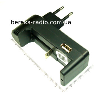Зарядний пристрій BL-011/BLC-001A, + вихід USB