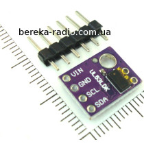 Датчик відстані лазерний для Arduino GY-530 (VL53L0X), 3-5V, до 2м, I2C