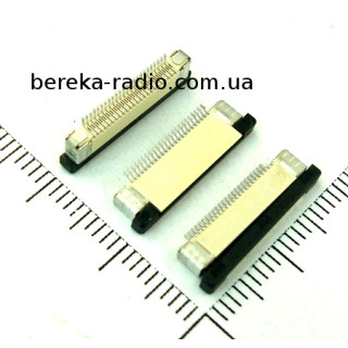 Роз`єм FPC05024-04200, 24 pin, крок 0.5mm, контакти знизу