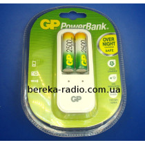 Зарядний пристрій GP Power Bank PB410 + 2 ак. AA GP 2500 mAh GPPB410GS250-2UE2