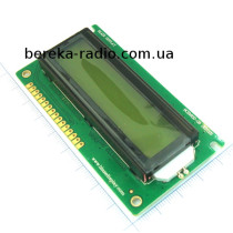LCD BCB1602-05-LY-SPTWD-1.0 (аналог RC1602A-GHY-CSX)