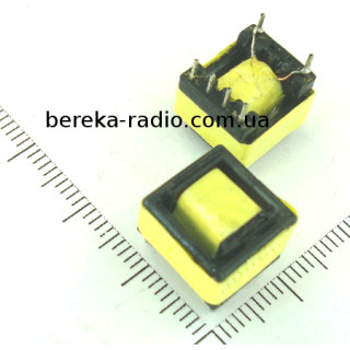 Трансформатор імпульсний EE10-A1 (220V, 50 Hz, 5-12V, 3W, 100-200kHz)