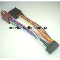 Роз`єм автомагнітоли SONY ISO-456001, з кабелем 20 см