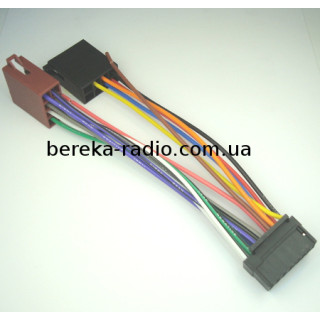 Роз`єм автомагнітоли SONY ISO-456001, з кабелем 20 см