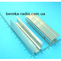 Монтажна кліпса (алюміній) для світлодіодного неону 8x16 (5 см)