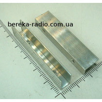 Монтажна кліпса алюмінієва для світлодіодного неону 6x12 (5 см)