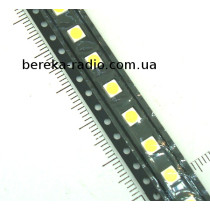 Світлодіод SMD3535 6V/1W, білий холодний, тип В, LATWT391RZLZK, Innotec LED, (для підсвітки LCD)