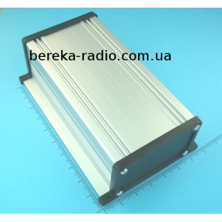 UNI-SS-BOX-100-01BL Корпус алюмінієвий, 100x62.5x32.9mm, чорний