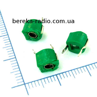 Конденсатор підстроювальний KCT 6.0/25.0 pF (зеленийий колір) China