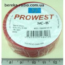 Ізострiчка PVC Prowest SC-B WE5413-1519 червона