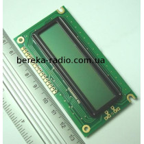 LCD RC1602A-GGN-CSX (аналог AC162D)