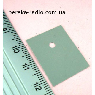 Ізоляційна термопрокладка під ТО-247/218 силіконова сіра, 22x28x0.25, JF