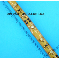 Стрічка жовта SMD3528/60, 12V, 4.8W/m, IP44, RE3528YN30-F