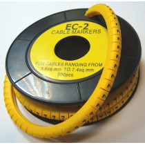 Маркер кабельний ЕС-2 №7 (4,0 мм.кв)