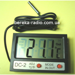 Годинник-термометр DC-2