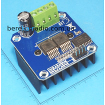 Драйвер двигуна на BTS7960 IBT-2, Ucc=3.3-5V, Imax=43A, Umotor=6-27V, 50x50x40mm