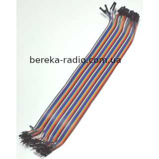 Кабель для Arduino гніздо-штекер 30 см (40 шт)