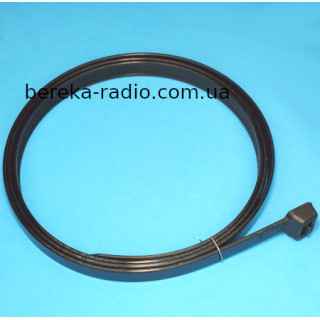 Стяжка 1220x9.0mm чорна (1 шт)