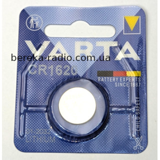 Батарея CR1620 Varta, 3V