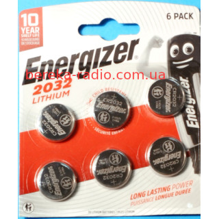 Батарея CR2032 3V Energizer DL (6)