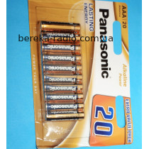 Батарея AAA/LR03 1.5V Panasonic Alkaline Power