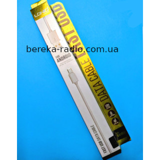 Шнур LDNIO SY-03 шт. microUSB 5P - шт. USB 2.0 AF, 1m, коробка